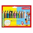 4006381568487-STABILO woody 3 in 1 duo - pack de 10 crayons de couleur - couleurs assorties-P_405137325_1-0