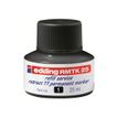 edding RMTK 25 - Recharge d'encre pour marqueur permanent rétractable - noir