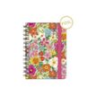 Agenda à spirale 1 jour par page - 8,5 x 13 cm - fleurs - Legami
