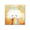 8052694000110-Legami - Calendrier mensuel 2024 - 18 x 18 cm - bonnes vibrations seulement -P_405143164_1-0