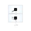 0698833061581-Ergotron LX - kit de montage - pour 2 écrans LCD - blanc-P_405143799_5-4