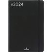 3664447154350-Agenda Flex - 1 semaine sur 2 pages - 17 x 24,5 cm - noir - Oberthur-P_405148927_1-0