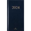 Agenda de poche Kiev - 1 semaine sur 2 pages - 9,5 x 17 cm - bleu marine - Oberthur