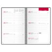 3147280261329-Agenda spiralé à élastique My Fab - 1 semaine sur 2 pages - 10 x 15 cm - rouge - Oxford--1