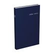 Lecas Carré Travers - Agenda 1 jour par page - 14 x 22 cm - bleu