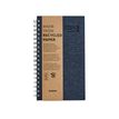 5412303377867-Agenda de poche à spirale Ecorama Kazar - 1 semaine sur 2 pages - 9 x 16 cm - bleu - Brep-P_405149624_1-0