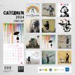 3700368757925-Blue Art Street Art - Calendrier illustré mensuel - 30 x 30 cm-P_405150213_1-0