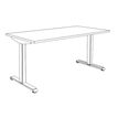 3253310401327-Bureau LEVEL - Bureau éléctrique - L140 - pied carbone - plateau imitation hêtre-P_405150715_5-5