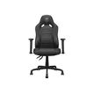 4710483775178-Fauteuil gamer FUSION S Black - accoudoirs réglables - appui-tête intégré - noir-P_405150794_3-2