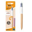 3086123693265-BIC 4 Couleurs - Stylo bille 4 couleurs - bois - bleu, rouge, vert, noir - 1 mm - moyen - -P_405150847_2-1