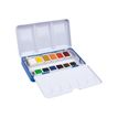 8411574101710-MILAN - Ensemble de peinture - 12 parties - aquarelle - 12 couleurs - opaque - demi-platea-P_405152624_6-1