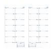3371010480630-Agenda de poche Impala Silma - 1 semaine par page - 8,8 x 17 cm - bleu - Quo Vadis--1