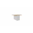 3617350000252-Module d'accueil PMR GUEST - intermédiaire - L100 x H74 cm - corps blanc plateau chêne clair (habil-P_405153290_1-0