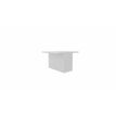 3617350000221-Module d'accueil PMR GUEST - extrémité droite - L100 x H74 cm - corps blanc plateau blanc (habil-P_405153293_1-0