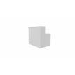 3617350000160-Module d'accueil haut GUEST - indépendant - L120 x H113 cm - corps blanc plateau blanc avec échancrures (habil-P_405153299_1-0