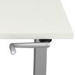 3617350004502-Bureau AXEL assis/debout - réglage par manivelle - L180 x P80 cm - plateau blanc - pieds -P_405153340_2-1