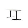 3617350004274-Bureau électrique AXEL -  bureau assis/debout  - L180 cm - plateau blanc - pieds noir-P_405153363_1-0