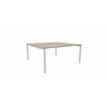 3617350003581-Bureau Bench ARIAL - L160 x P165 cm - plateau imitation chêne brunswick - pieds blancs-P_405153451_1-0