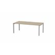 3617350003062-Table de réunion ARIAL - L200 x P100 x H73,5 cm - plateau imitation chêne brunswick - pi-P_405153503_1-0