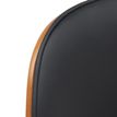 3397703247557-Chaise ARTEMIS - Bois multiplis imitation noyer et polyuréthane noir-P_405154171_8-7