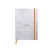 3037921174012-RHODIA Rhodiarama - Carnet souple A5 - 160 pages - ligné - argent-P_405155084_1-0