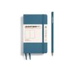 Leuchtturm1917 - Carnet de notes rigide A6 - uni - bleu acier