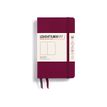 Leuchtturm1917 - Carnet de notes rigide A6 - uni - bordeaux