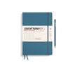 Leuchtturm1917 - Carnet de notes rigide - composition B5 - pointillés - bleu acier