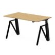 3760350284303-Bureau électrique THEODORE - L180x80cm - Pieds noir - plateau chêne Nagano-P_405156135_1-0
