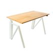 3760350283207-Bureau électrique THEODORE - L180x80cm - Pieds blanc - plateau chêne de fil-P_405156138_1-0