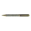 Enzo Varini Palazzo Maiolica - Stylo à bille - fond beige motif argenté