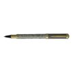 3219918232732-Enzo Varini Palazzo Maiolica - Roller acier - fond beige motif argenté-P_405157409_1-0