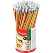 3154148536024-Maped Kidy'Learn - Pot de 72 Crayons graphite Blackpep's triangulaire HB - embout gomme - texture antidéra-P_405157980_1-0