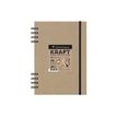 3329689759403-Clairefontaine Kraft - Carnet de dessin à spirale - A5 - 80 feuilles - 115 gr-P_405158040_1-0