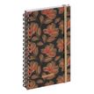 Agenda de poche spiralé Color Design - 1 semaine sur 2 pages - 9 x 16 cm - feuilles - Exacompta