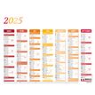 3664447165110-Calendrier Arc-en-ciel - 7 mois par face - 43 x 55 cm - Oberthur-P_405161973_2-1