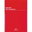 Agenda Boréal - 1 jour par page - 12,5 x 17,5 cm - rouge - Oberthur