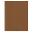 Agenda à spirale Dayton - 1 semaine sur 2 pages - 22 x 28 cm - camel - Oberthur