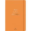 Bullet Agenda - 1 semaine sur 2 pages - 10 x 15 cm - orange - Oberthur
