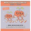 3592930023817-Calendrier familial - grille mensuel - 30 x 30 cm  - Bouchut-P_405162594_1-0
