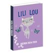 3666311024950-Agenda Lili Lou - 1 jour par page - 12 x 17 cm - violet - Bagtrotter-P_405163872_1-0