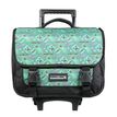 3666311016986-Cartable à roulettes Minecraft - 2 compartiments - vert - Bagtrotter-P_405163951_1-0