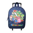 3666311023298-Sac maternelle à roulettes Super Mario - 1 compartiment - bleu - Bagtrotter-P_405164022_1-0