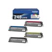 4977766821865-Brother TN-248 - pack de 4 - noir, jaune, cyan, magenta - cartouche laser d'origine-P_405165131_4-3