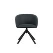 3760185022262-Fauteuil ARCO - pieds pyramidal - gris foncé--1