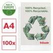 4049793067513-Esselte - 100 Pochettes perforées - A4 - PP - 100 % Recyclées-P_405181471_3-2