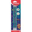 3154148518167-Maped Pixel Party - Blister de 6 Crayons graphite recyclés HB (40% de matière recyclée) - e-P_405183967_1-0