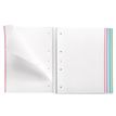 8422593040812-Notebook Aurora, A4, quadrillage 5x5 mm, 120 feuilles de 4 couleurs, Miquelrius, West Bay.--4