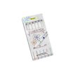 4014421186171-ONLINE - Stylo 2 lignes - 6 feutres fins - 0.5 mm -P_405185039_1-4
