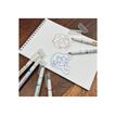 4014421186171-ONLINE - Stylo 2 lignes - 6 feutres fins - 0.5 mm -P_405185039_5-3